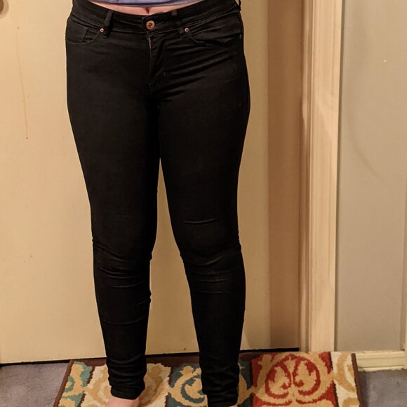 NWOT Black Jeggings - Picture 1 of 4